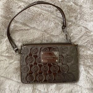 Michael Kors wallet with wrist strap
